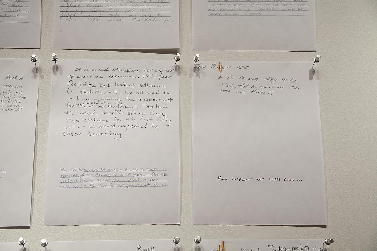 Faculty Evaluations (Detail), 2013